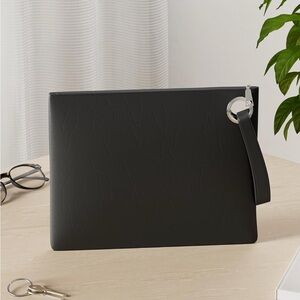 Elegant Black Clutch Wristlet